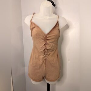 Size Medium Urban Outfitters Brown Romper